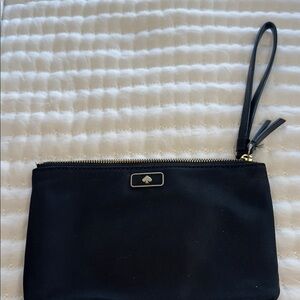 Black Kate Spade Wristlet Clutch